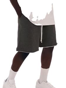 กางเกงขาสั้นผู้ชายผ้าบางสำหรับใส่กลางแจ้งผ้าโพลีเอสเตอร์ระบายอากาศได้ดีแห้งเร็วแบบลำลอง - Product Image 5