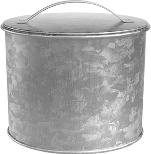 Sleek stainless steel <b>canister</b> boasts a transparent window lid to view contents instantly. Available for bulk wholesale orders. - Product Image 4