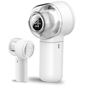 Quitapelusas Eléctrico Portátil Recargable con 6 Cuchillas, 3 Velocidades, Pantalla Digital, Protección Segura, Cepillo para Suéteres - Product Image 1