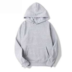 Venta al por mayor en blanco de gran tamaño logotipo personalizado pulóver en blanco con capucha sudaderas largas de gran tamaño y sudaderas para las mujeres - Product Image 1