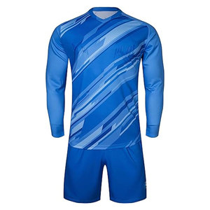Customizable Mens <b>Soccer</b> Goalkeeper Uniforms Team Logo Name Number Short Printed Quick Dry Lightweight Breathable V-neck - Product Image 1