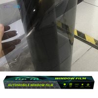 Film teinté économique à colle 01%, 05%, 20%, 35% pour vitres, film solaire teinté économique pour voiture