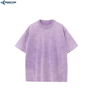 Camisetas de Hombre al por Mayor, Algodón/Poliéster, Ecológicas, de Secado Rápido, Manga Corta, Corte Holgado, Color Sólido, Transpirables, Cuello Redondo, 180g - Product Image 2