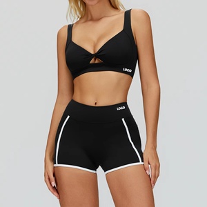 Conjunto Deportivo para Mujer, Marca Famosa, Espalda Descubierta, Cuello Redondo, Sin Mangas, Cintura Alta Elástica, Transpirable, para Yoga y Pilates - Product Image 5