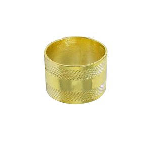 Anneaux de serviette dorés pour mariage, accessoires de table, qualité alimentaire, lavables au lave-vaisselle, anneaux de serviette de luxe pour vaisselle - Product Image 1