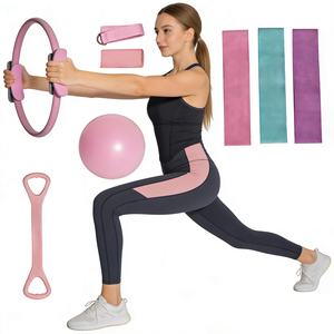 Набор для фитнеса и йоги: гантели с индивидуальным логотипом, силиконовый коврик для йоги, аксессуары для йоги и пилатеса, комплект для домашнего спортзала - Product Image 5