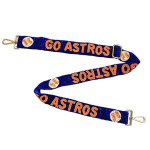 Hermoso cinturón de tirantes hecho a mano con bordado de cuentas de colores azul y naranja de GO ASTRON Design para niñas de la India - Product Image 1