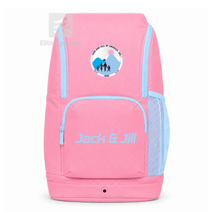 Sac à dos personnalisé Jack And Jill of America, fermeture éclair, style décontracté, sport, école, grande capacité, avec doublure en polyester - Product Image 1