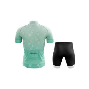 Ensemble maillot et short de cyclisme réversible, grande taille, respirant, extensible dans quatre directions, personnalisable, imprimé OEM, uniforme de cyclisme durable - Product Image 2