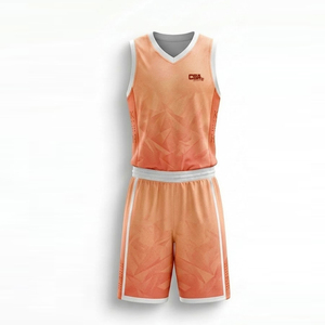 Uniforme de Baloncesto de Diseño Personalizado, Jersey sin Mangas de Secado Rápido y Pantalones Cortos a Juego para Adultos, para Uso Escolar y en Torneos - Product Image 2