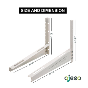 Soporte de pared para aire acondicionado de larga duración, soporte de acero premium para aire acondicionado, diseño moderno de un exportador de la India al mejor precio. - Product Image 2