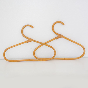 Porte-manteau en rotin de haute qualité, cintre pour le linge naturel - Product Image 4