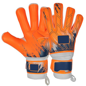 Direct Factory Supplier Adult Youth Professional Soccer Goalkeeper <b>Gloves</b> Breathable Outdoor Super <b>Grip</b> Latex High Quality - Product Image 1