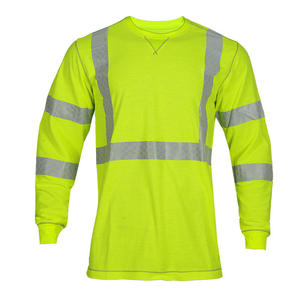 High Quality OEM Wholesale UL Certified Hi-Vis Modacrylic Safety Work Shirt with Reflective <b>Strips</b> Made In Pakistan - Product Image 3