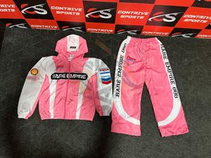 Multi Color Baggy Fitted Oversized Nylon Shell <b>Waterproof</b> Hoodie Jacket and Pant Jogger Suit Windbreaker Tracksuit <b>Set</b> Men - Product Image 5