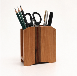 Handcrafted Vertical Wooden Napkin <b>Holder</b> Mixed Hardwood Striped Design <b>Tissue</b> Paper Stand For <b>Kitchen</b> Dining Table & Home Decor - Product Image 3