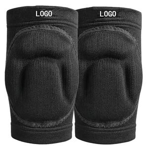 Genouillères de danse en gros, personnalisables OEM, en nylon souple avec protection pour la musculation – Respirantes et antidérapantes - Product Image 2