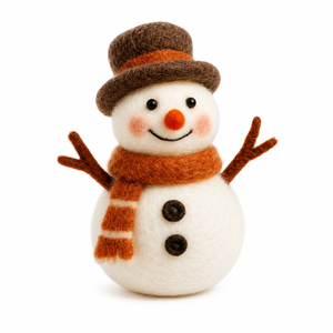 SAMYAK Handmade Cotton Santa Claus Figurine Ornament-Eco-Friendly Indoor Living Room <b>Christmas</b> Decoration CD01 Animal Toy <b>Figure</b> - Product Image 1