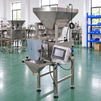 Peseur linéaire modulaire à tête unique, machine d'emballage de graines de noix de riz 125g 250g 500g 1kg
