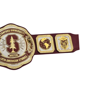 Ceinture de championnat des études latino-américaines de l'Université de Stanford, ceinture de titre académique personnalisable, éditions de collection - Product Image 4