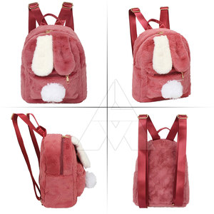 Good Selling New Style Faux Fur <b>Backpack</b> <b>Light</b> <b>Weight</b> Faux Fur <b>Backpack</b> Custom Size Faux Fur <b>Backpack</b> - Product Image 3