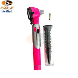 ไฟ LED สว่างมาก กล้องตรวจหูแบบพกพา สแตนเลส ได้รับการรับรองมาตรฐาน MOL อุปกรณ์ตรวจทางการแพทย์ พร้อมอะไหล่สำรอง 1 ชิ้น - Product Image 2