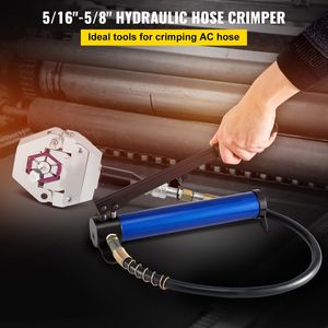 Kit Crimpatrice Manuale per Tubi AC FS 7842B con Valvola a Pistone Idraulico Separabile e Pompa in Alluminio - Strumento Manuale per Aria Condizionata - Product Image 2