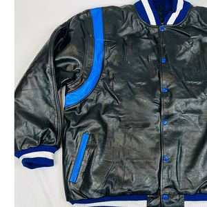 Chaqueta Universitaria Personalizada BPS de Lana para Hombre, con Parche Bordado de Chenilla de Fraternidad Griega, OEM, Cortavientos y Térmica - Product Image 2