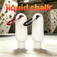Craie liquide à séchage rapide pour usine, adhérence antidérapante, carbonate de magnésium absorbant la transpiration, idéale pour la gym, la pole dance et l'escalade