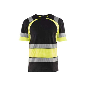 เสื้อโปโลผ้าฝ้ายสีส้มสะท้อนแสง ป้องกันลม พร้อมแถบสะท้อนแสง ชุดทำงาน แขนสั้น ยูนิเซ็กส์ - Product Image 3