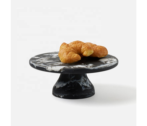 High Quality Eco-Friendly Resin Handmade Dishwasher Safe Cake Stand Tray Sustainable Fruit Display Server <b>Kitchen</b> Wedding - Product Image 5