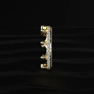 VVS-VS Clarity IGI Certified Lab Grown Princess Cut Diamond <b>14K</b> <b>Gold</b> <b>Ring</b> Classic Charm Premium Quality for Sale Export - Product Image 2