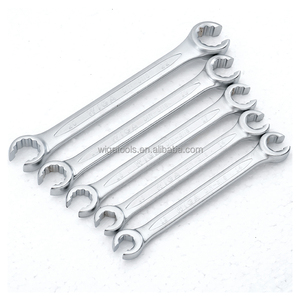 Llave de tuercas abocinadas métricas CR-V HRC44-48 DIN3118 12Pt 15 °   Herramienta de Reparación de Líneas de Freno para Automóviles Offset - Product Image 5