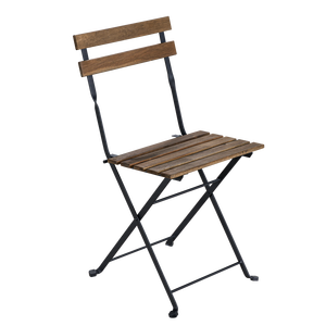 Juego de bistró de madera de acacia de teca de diseño minimalista, muebles de exterior naturales baratos para balcones, escuelas, almacenes, jardines - Product Image 6