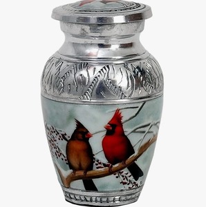 Premium Handmade Beaded <b>Keepsake</b> Urn <b>Memorial</b> Ashes <b>Box</b> for Table Decor at Best Price - Product Image 3