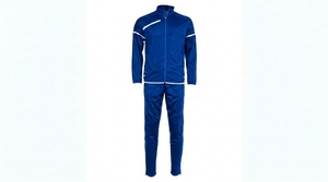 Red Men's Windproof <b>Track</b> <b>Jacket</b> With White Stripe Full Sleeve Stand Collar Zipper Closure Regular Fit All Seasons Solid Color - Product Image 2