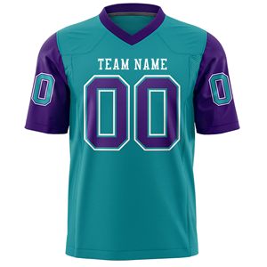 Camiseta de Fútbol Americano con Diseño Nuevo de Fábrica, Personalizada con Números Impresos Digitales de Todos los Equipos, 100% Algodón, Transpirable, de Alta Calidad - Product Image 2