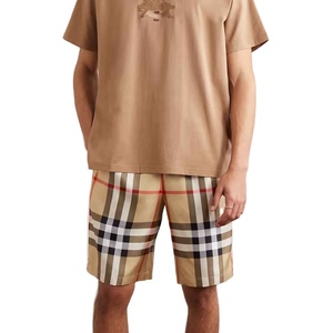 Summer Men's High Quality <b>Comfy</b> Solid Quick Dry Elastic Waist Canvas Mesh Shorts Casual Streetwear 2026 - Product Image 4