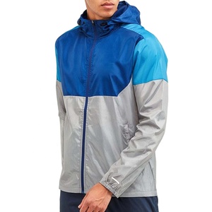 Chaqueta Cortavientos Transpirable de Alta Calidad para Hombre, Tallas Grandes, Venta al Por Mayor, Moda Casual, Servicios OEM, Chaqueta Cortavientos Elegante - Product Image 4