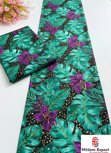 Tissu africain imprimé wax et Ankara 100 % coton de qualité export du Maroc – Vente en gros - Product Image 2