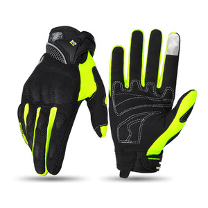 Sparco Full Finger Racing Gloves Black PU Non Slip Breathable <b>Hook</b> And Loop Closure <b>Outdoor</b> Motocross Unisex - Product Image 4