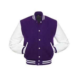 Wholesale Custom Outerwear Supplier <b>Men</b> Varsity <b>Jacket</b> Fashion Retailers Factory Direct Private Label - Product Image 5