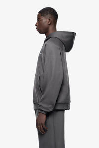 Survêtements à capuche imprimés surdimensionnés de qualité supérieure, en molleton épais avec cordon de serrage, tenue d'hiver personnalisée - Product Image 2