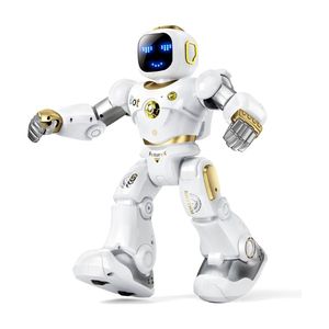 Robot intelligent pour enfants, grand robot interactif programmable STEM RC, commande vocale et commande par application, cadeaux pour garçons et filles, or - Product Image 1