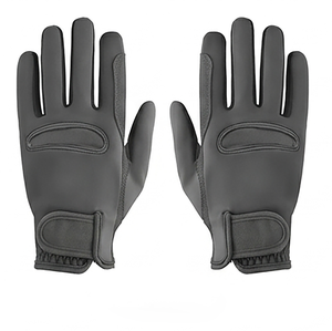 Gants d'équitation tendance : le meilleur produit du fabricant de vêtements équestres – Gants de protection en cuir confortables et faciles à ajuster - Product Image 4