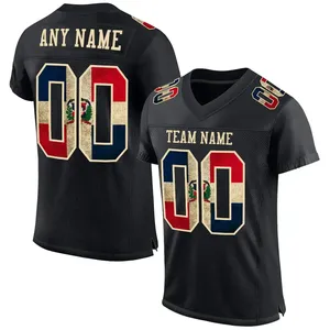Camiseta de Fútbol Americano Personalizada para Hombre, Diseño Clásico, Calidad Superior, Tela Antibacteriana 100% Transpirable - Product Image 6