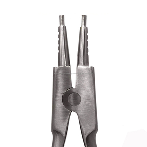 Alicate manual de apertura de anillos WPS-DP-523 de acción inversa para perforaciones corporales, arte, tatuajes, instrumentos de joyería, herramienta de precisión de acero inoxidable - Product Image 3