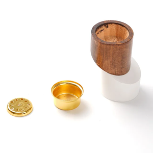 Quemador de Incienso de Madera HeritageAura, Porta Incienso Artesanal de Madera Natural con Diseño Árabe Sofisticado para Decoración del Hogar y Regalos - Product Image 5