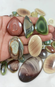 Natural Imperial Jasper Cabochon Healing Crystal Wholesale Bulk Loose Gemstone <b>Chakra</b> Spiritual Reiki Raw - Product Image 2