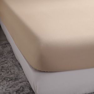 Lenzuolo in bambù di seta sintetica, morbido e fresco, tra cui federa profonda tasca, lenzuolo kaki - Product Image 6